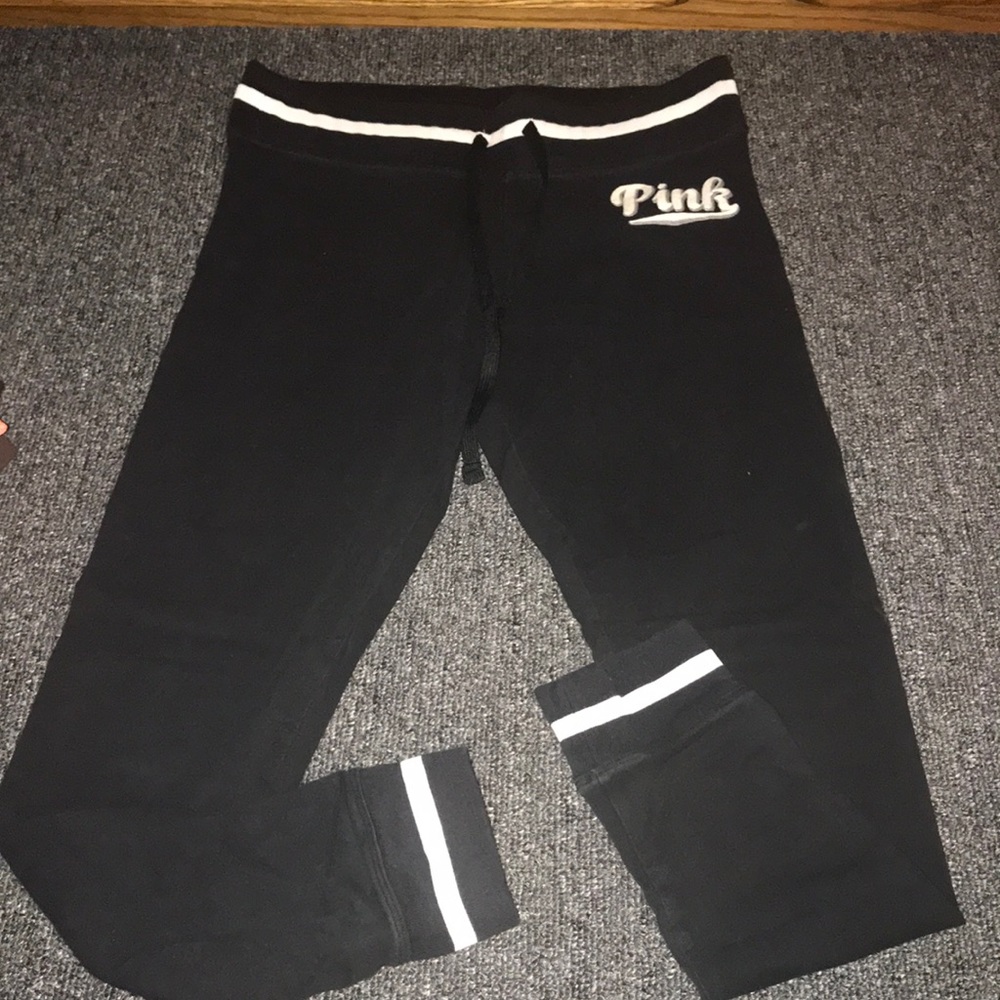 Womens PINK yoga pants, size medium.